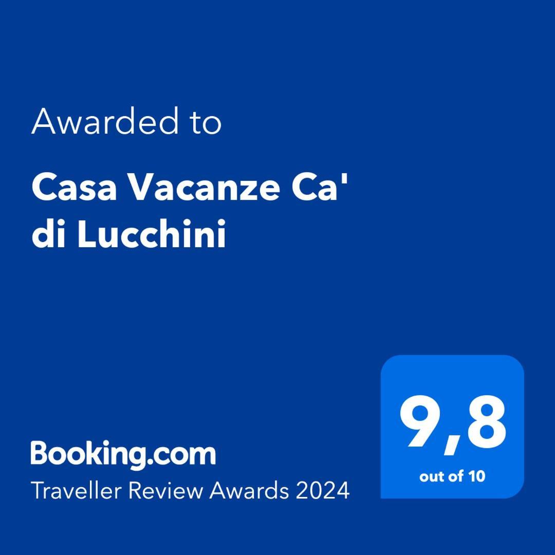 Casa Vacanze Ca' Di Lucchini San Benedetto Val di Sambro Eksteriør bilde